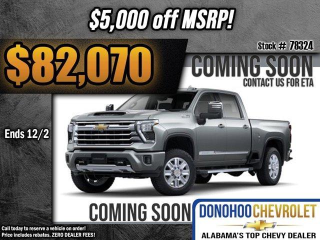 new 2025 Chevrolet Silverado 2500 car, priced at $82,070