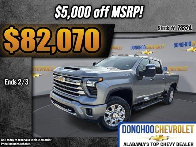 new 2025 Chevrolet Silverado 2500 car, priced at $82,070