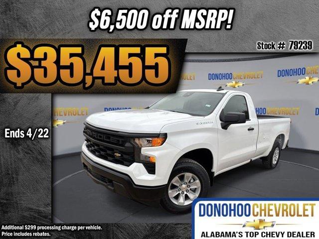 new 2025 Chevrolet Silverado 1500 car, priced at $35,455