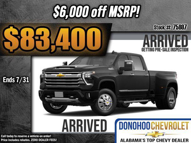 new 2024 Chevrolet Silverado 3500 car, priced at $83,400