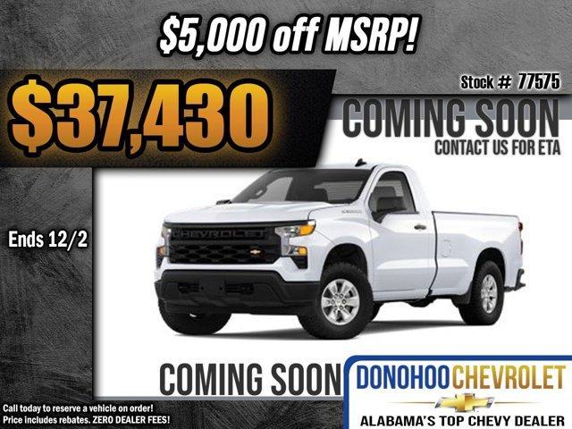 new 2025 Chevrolet Silverado 1500 car, priced at $37,430