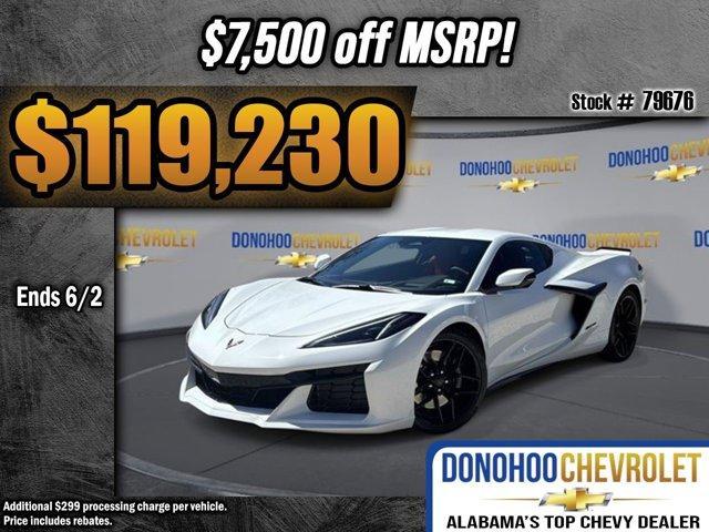 new 2025 Chevrolet Corvette car, priced at $119,230
