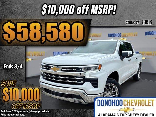 new 2025 Chevrolet Silverado 1500 car, priced at $58,580