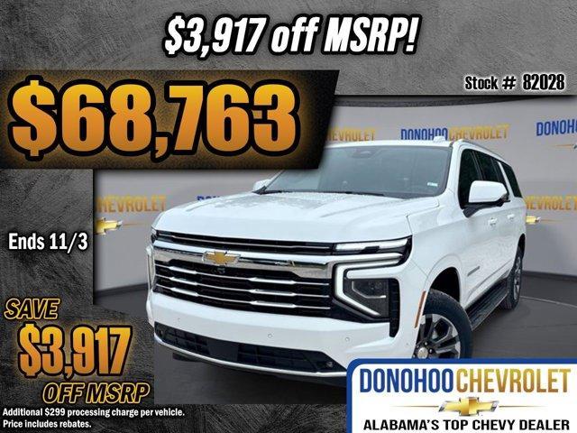 new 2026 Chevrolet Suburban car, priced at $68,763