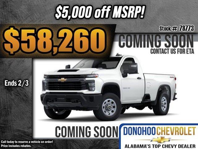 new 2025 Chevrolet Silverado 3500 car, priced at $58,260