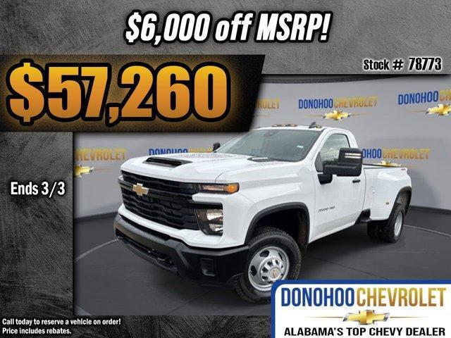 new 2025 Chevrolet Silverado 3500 car, priced at $57,260