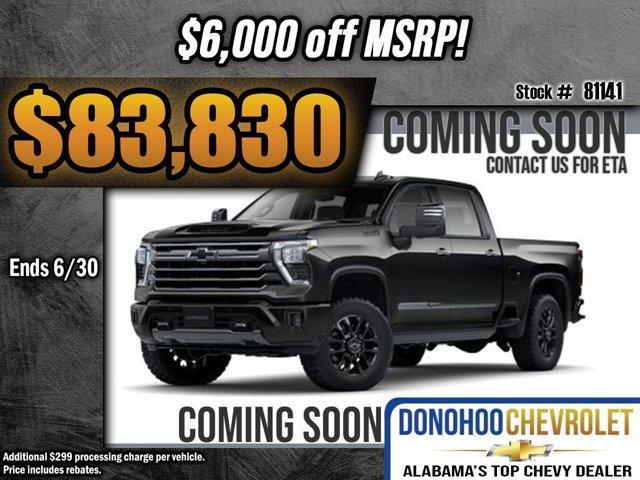 new 2025 Chevrolet Silverado 2500 car, priced at $83,830