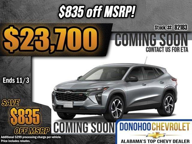 new 2026 Chevrolet Trax car, priced at $23,700