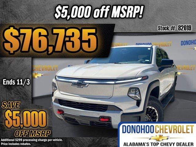 new 2026 Chevrolet Silverado EV car, priced at $76,735