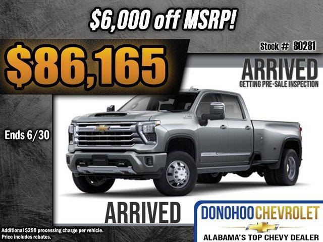 new 2025 Chevrolet Silverado 3500 car, priced at $86,165