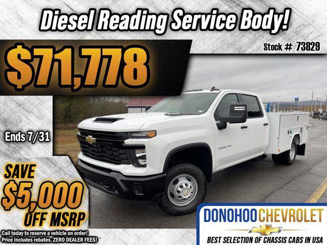 new 2024 Chevrolet Silverado 3500 car, priced at $71,778