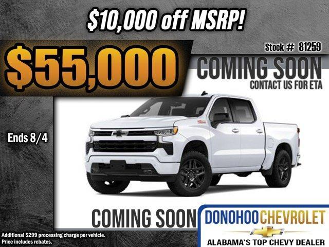 new 2025 Chevrolet Silverado 1500 car, priced at $55,000