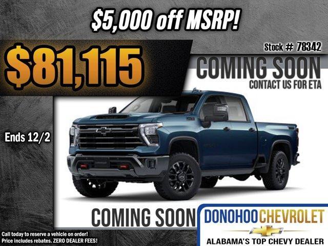 new 2025 Chevrolet Silverado 2500 car, priced at $81,115