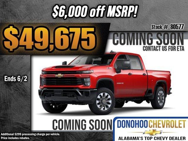 new 2025 Chevrolet Silverado 2500 car, priced at $49,675