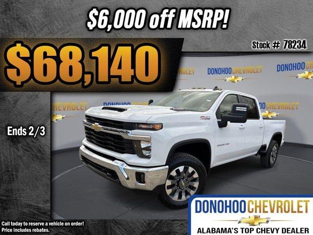 new 2025 Chevrolet Silverado 2500 car, priced at $68,140