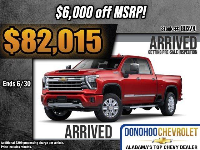 new 2025 Chevrolet Silverado 2500 car, priced at $82,015