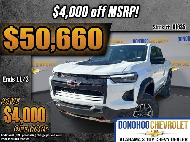 new 2026 Chevrolet Colorado car, priced at $50,660