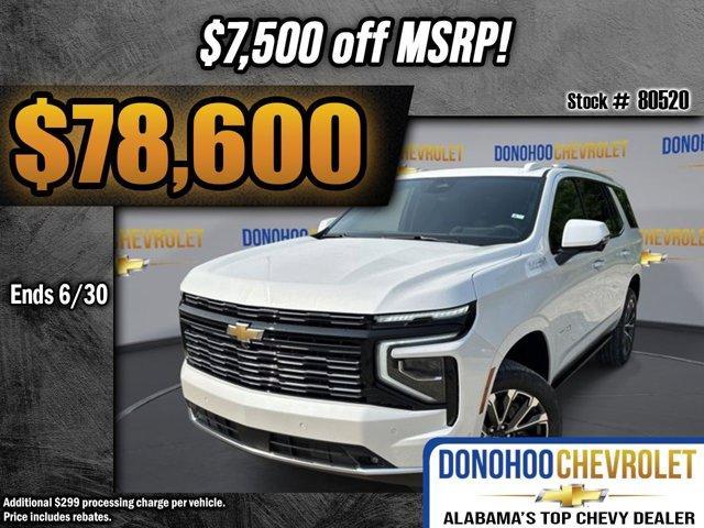 new 2025 Chevrolet Tahoe car, priced at $78,600