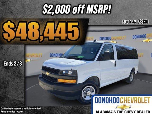 new 2024 Chevrolet Express 3500 car, priced at $48,445