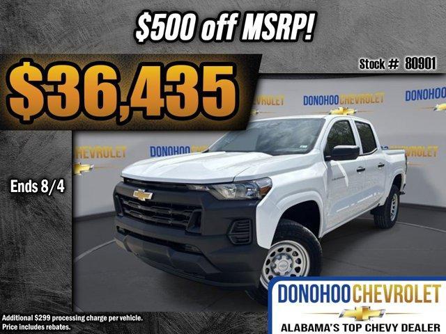 new 2025 Chevrolet Colorado car, priced at $36,435