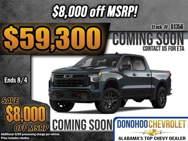 new 2025 Chevrolet Silverado 1500 car, priced at $59,300