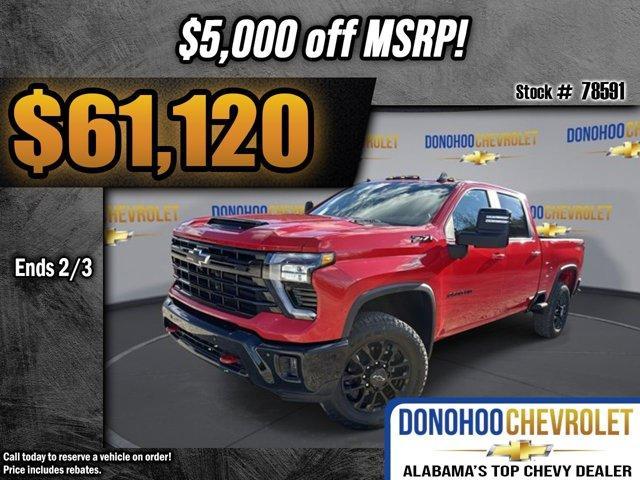 new 2025 Chevrolet Silverado 2500 car, priced at $61,120