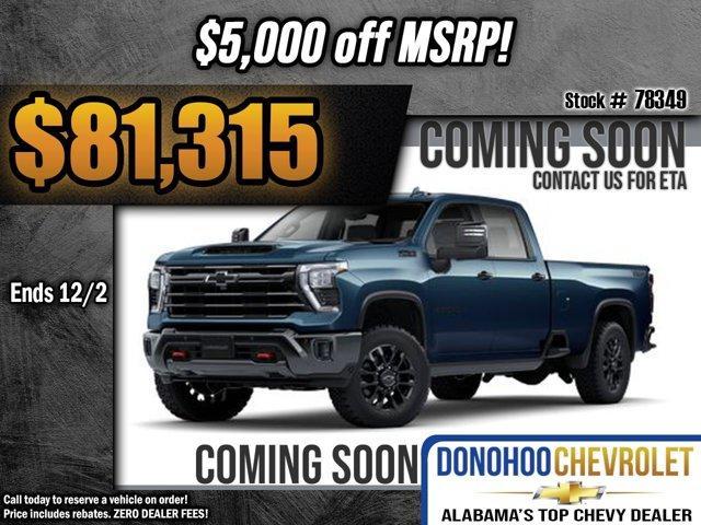 new 2025 Chevrolet Silverado 2500 car, priced at $81,315