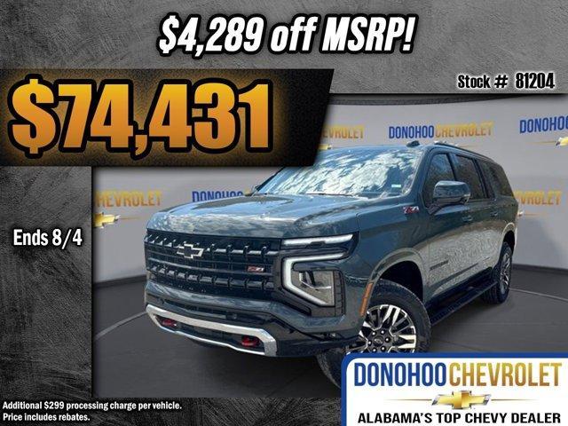 new 2025 Chevrolet Suburban car, priced at $74,431