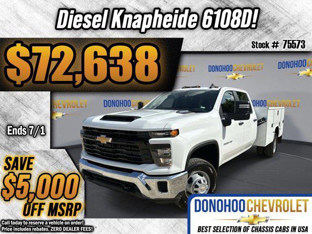 new 2024 Chevrolet Silverado 3500 car, priced at $72,638