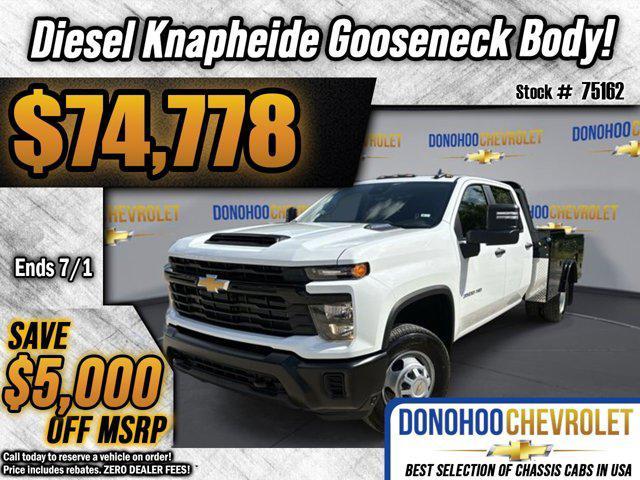 new 2024 Chevrolet Silverado 3500 car, priced at $74,778