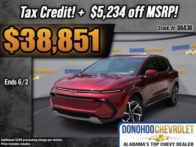 new 2025 Chevrolet Equinox EV car, priced at $38,851