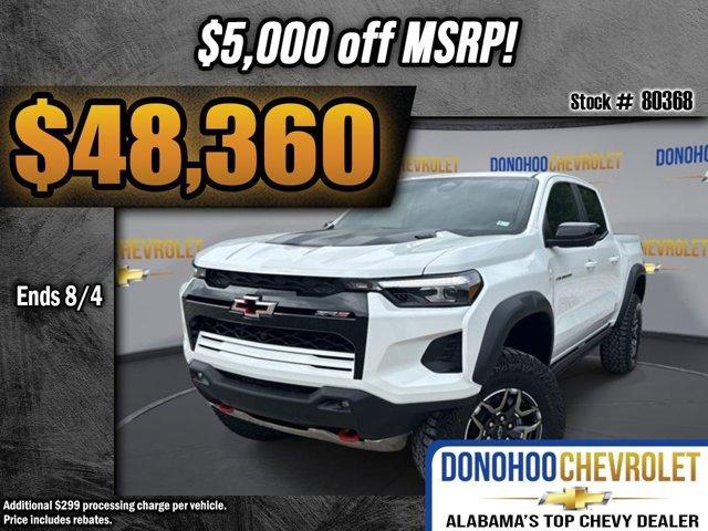 new 2025 Chevrolet Colorado car, priced at $48,360
