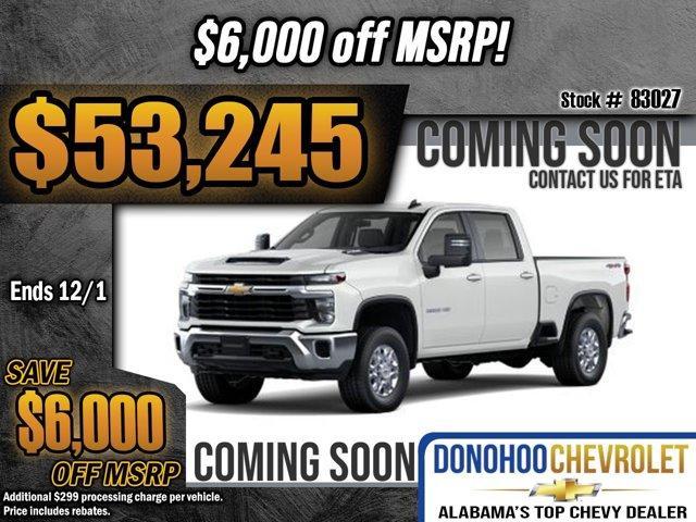 new 2026 Chevrolet Silverado 2500 car, priced at $53,245