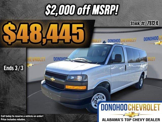 new 2024 Chevrolet Express 3500 car, priced at $48,445