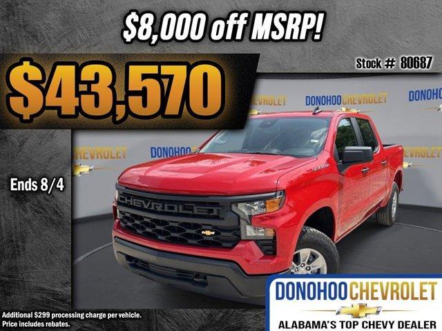 new 2025 Chevrolet Silverado 1500 car, priced at $43,570