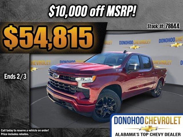 new 2025 Chevrolet Silverado 1500 car, priced at $54,815