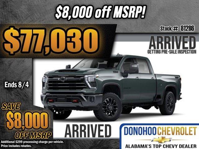 new 2025 Chevrolet Silverado 2500 car, priced at $77,030