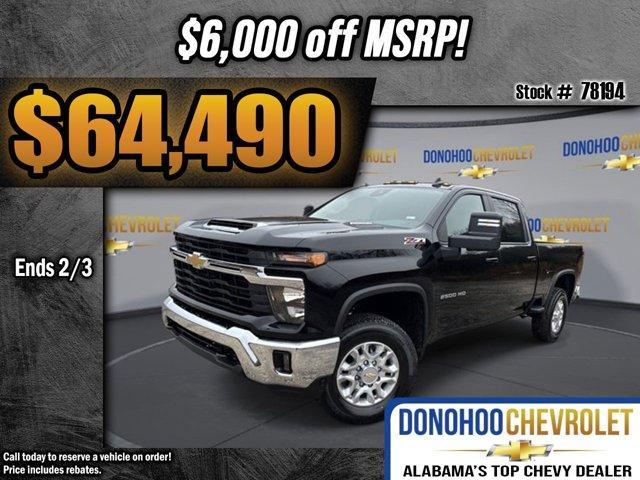 new 2025 Chevrolet Silverado 2500 car, priced at $64,490