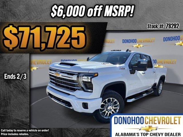 new 2025 Chevrolet Silverado 2500 car, priced at $71,725