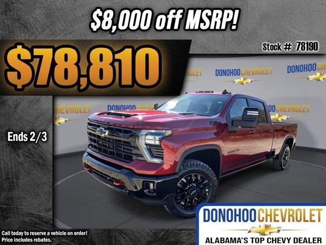 new 2025 Chevrolet Silverado 2500 car, priced at $78,810