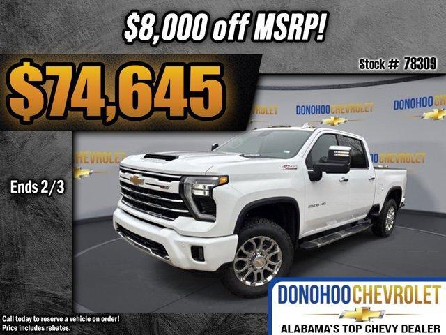 new 2025 Chevrolet Silverado 2500 car, priced at $74,645