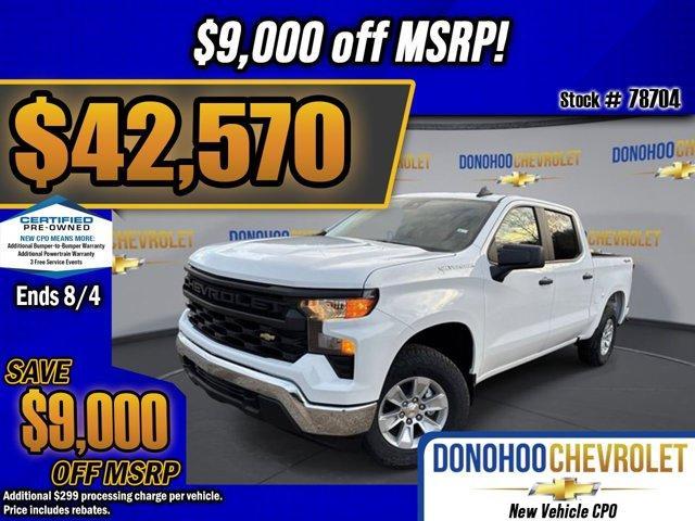 used 2025 Chevrolet Silverado 1500 car, priced at $42,570