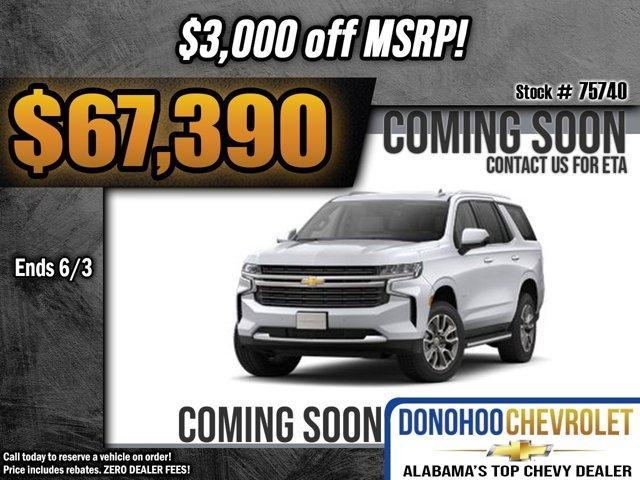 new 2024 Chevrolet Tahoe car, priced at $67,390