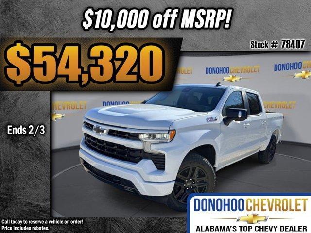 new 2025 Chevrolet Silverado 1500 car, priced at $54,320