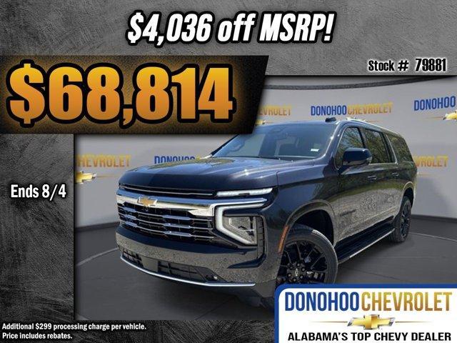 new 2025 Chevrolet Suburban car, priced at $68,814