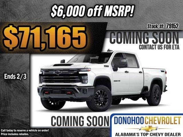 new 2025 Chevrolet Silverado 2500 car, priced at $71,165