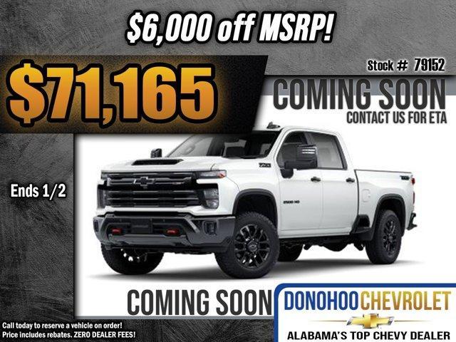 new 2025 Chevrolet Silverado 2500 car, priced at $71,165