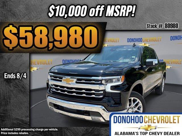 new 2025 Chevrolet Silverado 1500 car, priced at $58,980