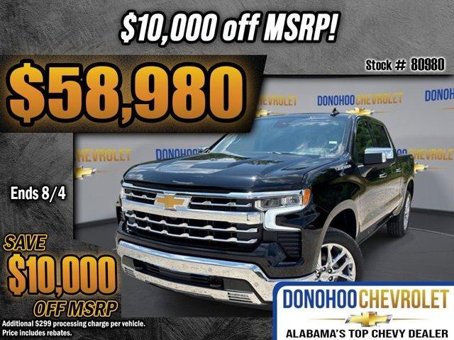 new 2025 Chevrolet Silverado 1500 car, priced at $58,980
