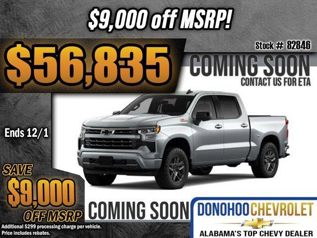 new 2026 Chevrolet Silverado 1500 car, priced at $56,835